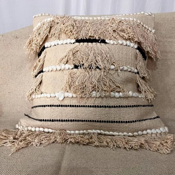 Boho Tassel Pillow Cover