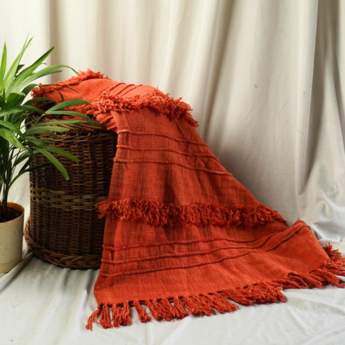 Sunset Nomad Cotton Throw