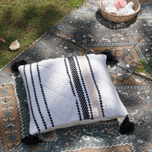 Morocco Boho Decorative Diamond Pillow Covers