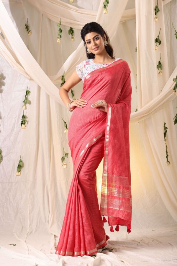 Rooh Gulnaar Double Blouse Fancy Saree