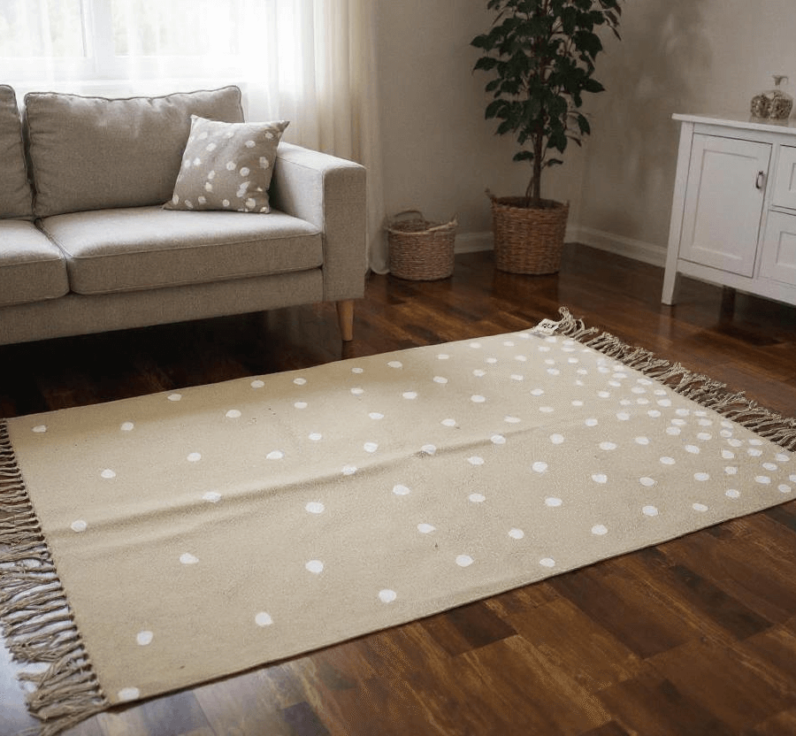 Bohemian Polka Dot Pinted Kaleen